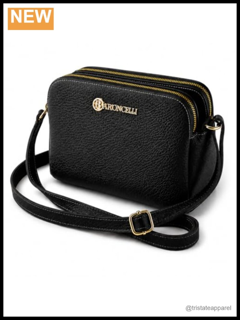 Italian Leather Crossbody Bag Handmade Adjustable Strap Women's Shoulder Purse